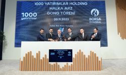 Borsa İstanbul’da gong 1000 Yatırımlar Holding için çaldı