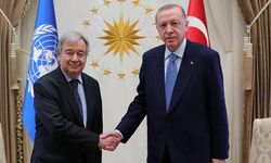 Cumhurbaşkanı Erdoğan BM Genel Sekreteri Antonio Guterres ile görüştü