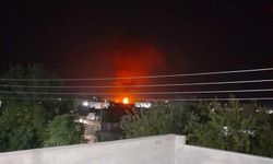 Erbil'deki ABD üssünde bomba yüklü İHA saldırısı sonrası yangın çıktı