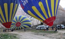 Kapadokya'daki balon turları 5 gündür gerçekleştirilmiyor