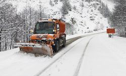 Kırklareli'nde kar nedeniyle kapanan 25 köy yolu açıldı