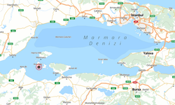 AFAD duyurdu: Marmara Denizi'nde Balıkesir açıklarında deprem oldu