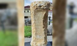 Kastamonu'da Roma dönemine ait mezar taşı bulundu