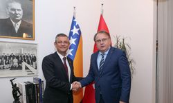 Özgür Özel, Bosna Hersek Federasyonu Başbakanı Nermin Niksic ile görüştü