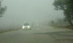Muğla'da yoğun sis: Görüş mesafesi 10 metreye düştü