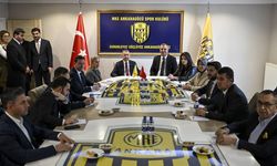 AK Parti Ankara milletvekilleri, MKE Ankaragücü Kulübünü ziyaret etti