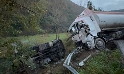 Sarıyer'de kamyonla tanker çarpıştı: 1 kişi öldü, 3 kişi yaralandı
