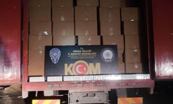 Adana'da 300 bin paket kaçak sigara ele geçirildi