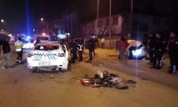 Bursa'da polis otosunun da karıştığı zincirleme kaza: 2'si polis, 4 yaralı