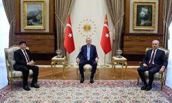 Cumhurbaşkanı Erdoğan, Libya Temsilciler Meclisi Başkanı Salih ile görüştü