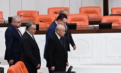 DEM Parti'ye tepki gösteren Bahçeli, Genel Kurulu terk etti