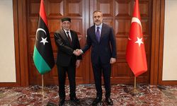 Bakan Fidan, Libya Temsilciler Meclisi Başkanı Salih ile bir araya geldi