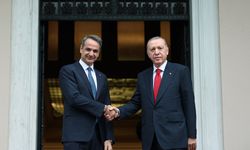 Erdoğan ve Miçotakis'in Beştepe'deki görüşmesi başladı