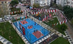 İstanbul Silivri yeni park ve spor alanına kavuştu