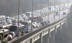 15 Temmuz Şehitler Köprüsü'nde zincirleme kaza: 8 araç karıştı