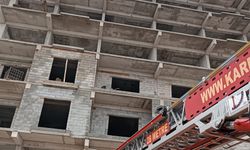Mardin'de inşaatın asansör boşluğuna düşen işçi öldü