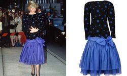 Prenses Diana'nın gece elbisesi rekor fiyata satıldı