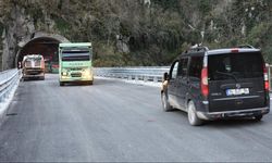 Kapalı olan Karadeniz-Akdeniz yolu yeniden ulaşıma açıldı