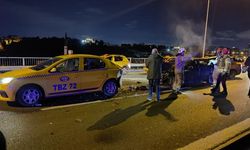 15 Temmuz Şehitler Köprüsü'nde zincirleme kaza: 3 yaralı