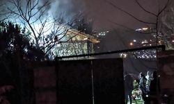 Sapanca'da, tek katlı evde çıkan yangın söndürüldü