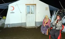 Kahramanmaraşlı Özdemir'in şehit haberinden sonra çadırda kalan ailesine 10 adet ısıtıcı bırakıldı