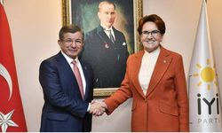 Davutoğlu, Akşener'i ziyaret etti