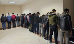 Edirne'de 21 düzensiz göçmen yakaladı