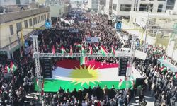 Irak'ın Duhok şehrinde İran’ın Erbil’e saldırısı protesto edildi