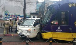 Sirkeci-Kabataş tramvay hattında kaza