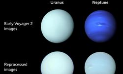 Neptün ve Uranüs ilk kez gerçek renkleriyle görüldü