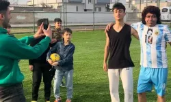 Urfalı Maradona yeşil sahalara indi