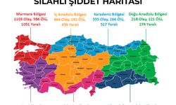 Türkiye’nin silahlı şiddet haritası açıklandı: İstanbul ilk sırada, Erzincan son sırada yer aldı