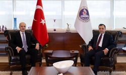 TBMM Başkanı Numan Kurtulmuş'tan AYM Başkanı Zühtü Arslan'a ziyaret