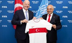TFF Başkanı Mehmet Büyükekşi'den FIFA Başkanı Infantino'ya Ziyaret