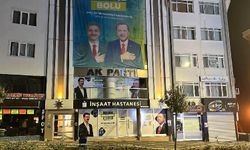 AK Parti Bolu İl binası önündeki şüpheli paketin içinden çöp çıktı