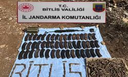 Bitlis'te terör operasyonunda mühimmat ele geçirildi