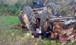Çanakkale Ezine'de traktörün altında kalan sürücü öldü