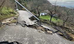 Düzce'de heyelan: 10 köye ulaşım kapandı