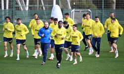 Fenerbahçe'de Union Saint-Gilloise maçı hazırlıklarına başladı