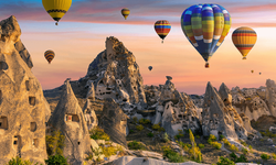 Kapadokya 2024'ün ilk çeyreğinde 531 bin 607 turist ağırladı