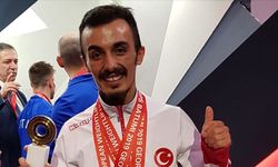 Muammer Şahin, halterde Avrupa şampiyonu oldu