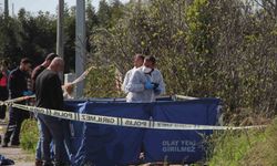 Bisikletiyle giderken çalılıkta kadın cesedi buldu