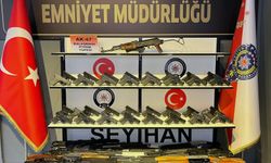 Adana'da 64 ruhsatsız silah ele geçirildi: 9 tutuklama