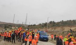 Ücretleri ödenmeyen Akkuyu Nükleer Güç Santrali’nde çalışan işçiler iş bıraktı