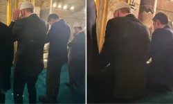 Cumhurbaşkanı Erdoğan, Ayasofya-i Kebir Cami-i Şerifi'nde namaz kıldı