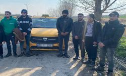 Takside 9 kaçak göçmen yakalandı