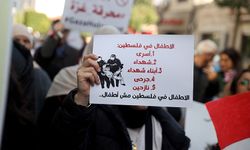 Karadağ'da Gazze'ye yönelik saldırılar protesto edildi