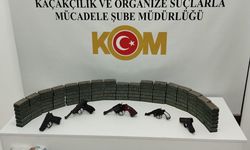 Samsun merkezli 3 ilde kaçak silah ticareti operasyonu