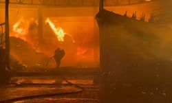Sinop'ta sanayi sitesinde yangın