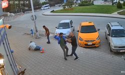 Adana’da yan baktın kavgası kamerada